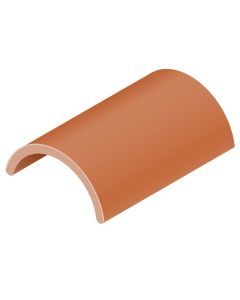 *CLEARANCE* SANDTOFT 385MM THIRD ROUND HIP RIDGE NATURAL RED