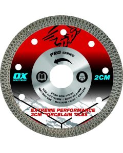 2CM-115/22 SPECTRUM PORCELAIN DIAMOND BLADE 115MM