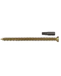 (C) CFS62 FORGEFIX CONCRETE SCREW 7.5MM X 62MM [PRICE PER 10]