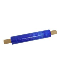 (C) PALLET WRAP 400MM X 20MU BLUE TINT EXTENDED CARD CORE