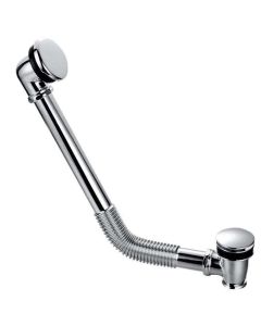 98.1011 BATH CLICKER WASTE WITH OVERFLOW - CHROME