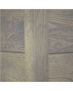 (C) MILLBOARD MCFE50D ENVELLO SHADOW LINE + (FIRE RATING D) EXTERNAL CORNER, SMOKED OAK, 50MM X 50MM X 3050MM