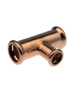(C) COPPER PRESS 22MM X 22MM X 15MM REDUCED BRANCH TEE
