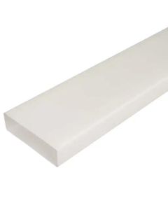 510 DOMUS FLAT CHANNEL DUCT 204 X 60MM X 1MTR