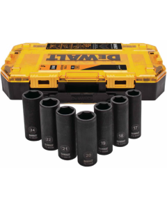 DEWALT SPECIAL MCLAREN EDITION 7 - PIECE IMPACT SOCKET SET DEWDT709050QZ