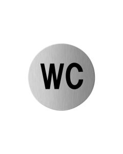 34691 ECLIPSE 75MM W/C SYMBOL SATIN STAINLESS STEEL [PRE-PACK]