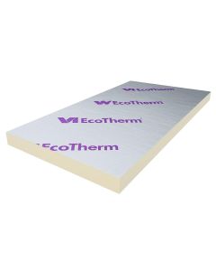 ECOTHERM ECOVERSAL 120MM X 2400 X 1200 PIR INSULATION BOARD