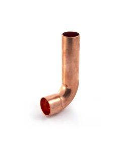 EMBRASS ENDFEED 22MM STREET ELBOW 90 DEG LONG TAIL