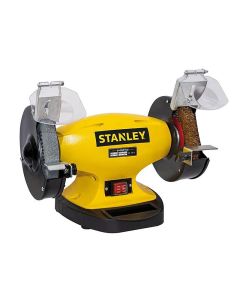 STANLEY BENCH GRINDER 1 X GRIND/WIRE WHEEL 330W SMCGBP150E