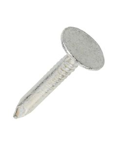 1NLELH25GB FORGEFIX  GALV. LARGE HEAD CLOUT NAILS 25MM  1KG