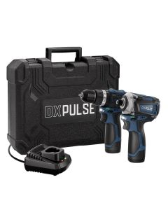 DRAPER DXPULSE 12VOLT BRUSHLESS TWIN KIT 27983