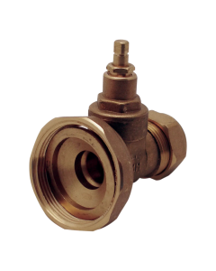 EMBRASS GATE PUMP VALVE 22MM