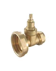 EMBRASS GATE PUMP VALVE 28MM