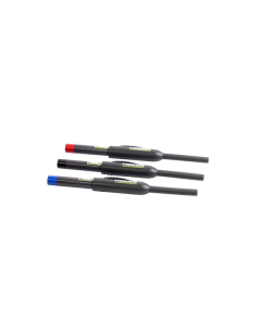 TLNPK3 TRACER 2.0 LONG NIB HOLSTERED MARKER 3PC KIT - BLACK, RED, BLUE