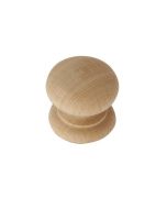 195.77.301 HAFELE BEECH UNFINISHED KNOB 34MM