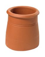 SCHPRED0300EA NO.4 CANNON HEAD CHIMNEY POT 300MM RED