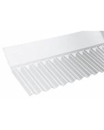 VISTALUX 37001 3" WALL FLASHING CLEAR PVC 695MM