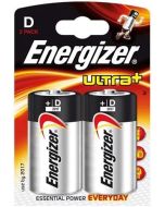 EVER READY ENERGIZER ULTRA+ BATTERIES LR20 D [PK X 2]