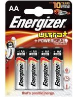 EVER READY ENERGIZER ULTRA+ BATTERIES LR6 AA [PK X 4]