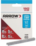 ARRT50516S ARROW T50 STAPLES 8MM [BOX X 1250]