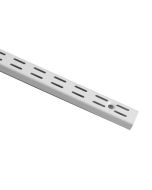 TSUW28 TWIN SLOT SHELF UPRIGHT WHITE 710MM