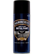 5092965 HAMMERITE SMOOTH METAL PAINT BLACK 400ML AEROSOL