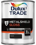 5183270 DULUX TRADE METALSHIELD GLOSS BLACK 1LTR