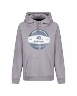 TRF700-95J60 REGATTA BRANDED HOODIE ROCK-GREY MEDIUM