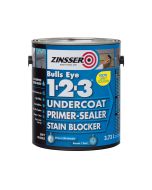 ZN7041353D1 ZINSSER BULLSEYE 1 2 3 WATER-BASED PRIMER SEALER  GREY 1LTR