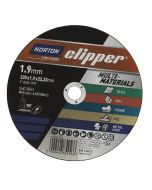 66253371504 NORTON CLIPPER MULTI PURPOSE CUTTING DISC 230 X 1.9 X 22.23 - SINGLE