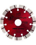 SPECTRUM MX10-230/22 PRO SUPERFAST UNIVERSAL/HARD DIAMOND BLADE 230MM X 22.2