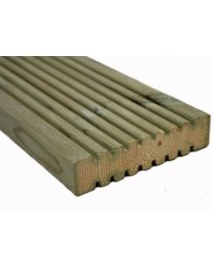 038 X 125 MM DECKING TREATED