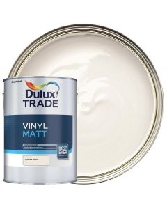 DULUX TRADE VINYL MATT JASMINE WHITE 5LTR