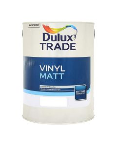 DULUX TRADE VINYL MATT GARDENIA 5LTR