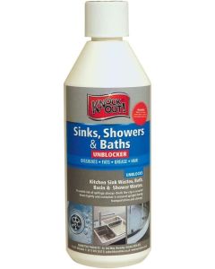 KOKB.50 BARRETTINE KNOCKOUT SINKS, SHOWERS & BATHS UNBLOCKER  500ML