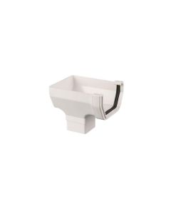 BRETT MARTIN BR556A SQ GUTTER STOPEND OUTLET WHITE