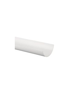 (C) BRETT MARTIN BR041A HALF ROUND GUTTER 2M WHITE