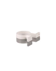 (C) BRETT MARTIN BR207A ROUND DOWNPIPE BRACKET WHITE