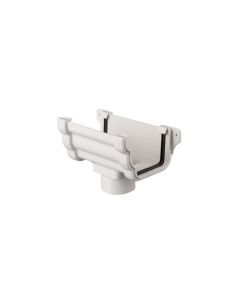 BRETT MARTIN BR085A OGEE RUNNING OUTLET WHITE