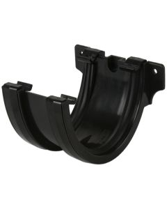 BRETT MARTIN BR044B ROUND GUTTER UNION BRACKET BLACK