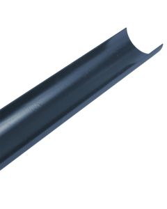 BRETT MARTIN HALF ROUND RAINWATER GUTTER 112MM X 2M ANTHRACITE GREY