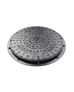 (C) BRETT MARTIN B6255 ROUND 450MM DIA SECURED PLASTIC COVER FOR DRIVEWAYS