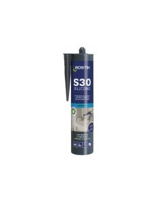 BOSTIK 30623038 PRO SEALANT S30 SANITARY SILICONE CLEAR 310ml