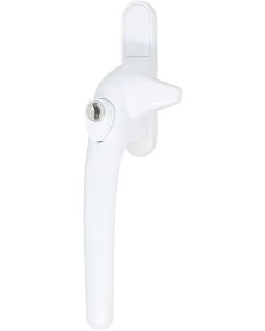 (C) MILA BX056178 COCKSPUR WINDOW HANDLE, L/H, WHITE