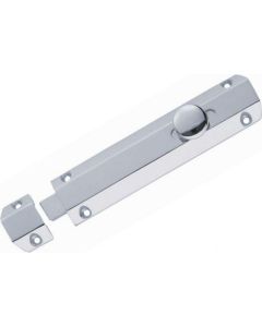 AQ81SC/BP SURFACE BOLT 100MM - SATIN CHROME