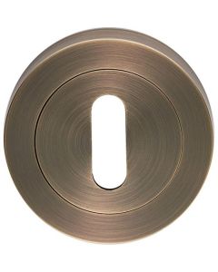 GK4003AB STANDARD PROFILE ESCUTCHEON 52MM X 8MM - ANTIQUE BRASS