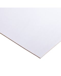 WHITE PAINTED MDF 3MM X 2440 X 1220