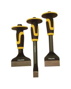 ROU31970 ROUGHNECK  CHISEL & BOLSTER SET 3PC