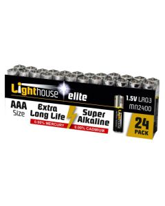 L/HBATAAA24 LIGHTHOUSE AAA BATTERIES (PK-24)