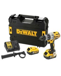 DEWALT DCD996P2 XR  3 SPEED BRUSHLESS COMBI DRILL c/w 2 X 5AH BATTERIES